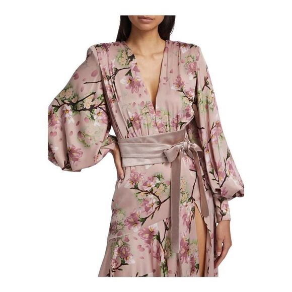 Bronx and Banco Carmen Floral Balloon Sleeve Dress Size 4. *no belt - Picture 6 of 15